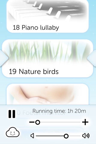 Baby White Noise generator + Nursery Rhymes music screenshot 3