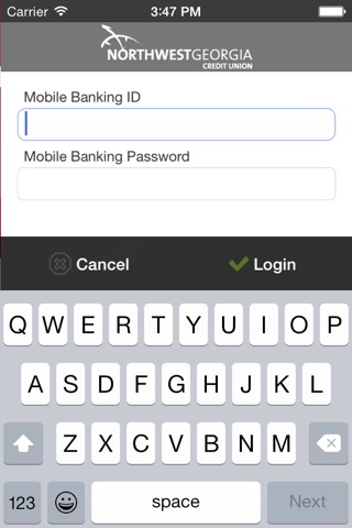 Northwest Georgia Credit Union Mobile App screenshot 2
