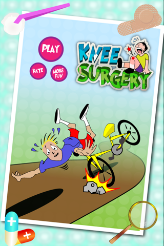 Knee Surgery - Crazy doctor surgeon and injured leg treatment game screenshot 4