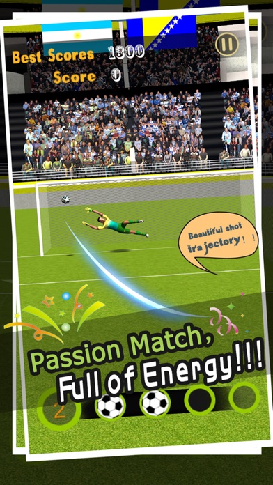 フリーキックのサッカー - ペナルティサッカーゴールのスクリーンショット2 フリーキックのサッカー - ペナルティサッカーゴールのスクリーンショット2