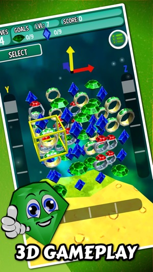 Cubency 3D - Free Jewel And Gem 3 Match(圖2)-速報App