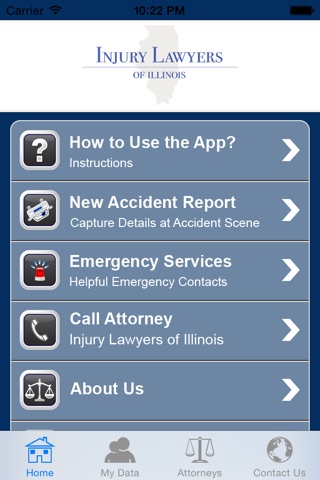 Accident App by Injury Lawyers of Illinois screenshot 2