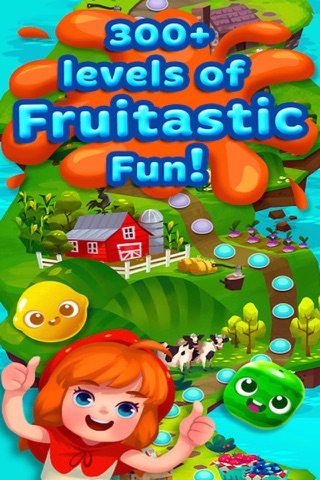 Fruit Mania Story - Free match-3 splash game screenshot 2