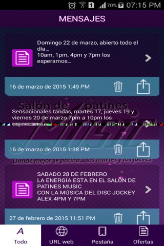 Salón de Patines Music screenshot 3