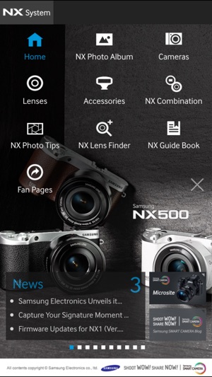 Samsung SMART CAMERA NX