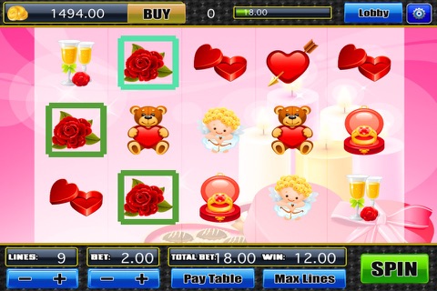 AAA Crazy Love in Vegas Journey Casino Games - Best Deal of Jewels Lucky Fortune Slots Blitz Free screenshot 3