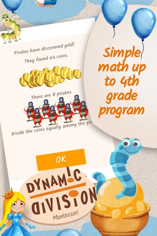 Montessori MatheMAGICs: Dynamic Division - Educational Math Game for Kids - 2nd grade screenshot 3