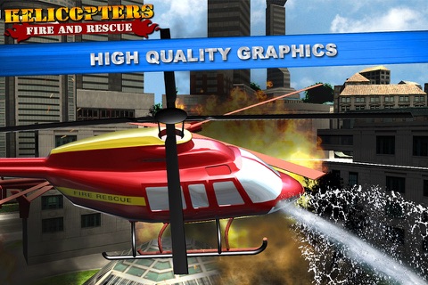 Helicopter Fire Rescue Simulator screenshot 2