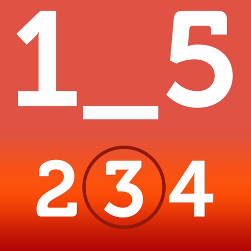 Number Series for kids iOS App
