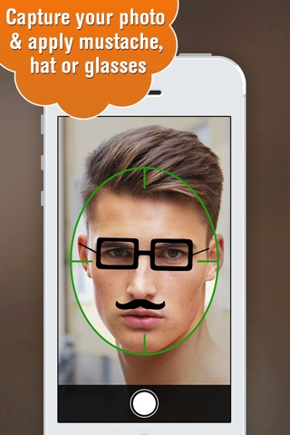 Fake Photo Booth - Make Your Funny Virtual Photo Makeover with Using Mustache, Glasses from Live Augmented App! screenshot 3