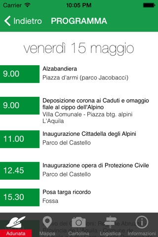 Adunata Nazionale Alpini screenshot 2