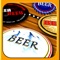 Bar Fight Air Hockey Beer Cap : The Coaster War - Gold