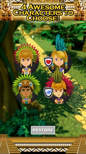 Aztec Temple 3D Infinite Runner Game Of Endless Fun And Adve(圖1)-速報App