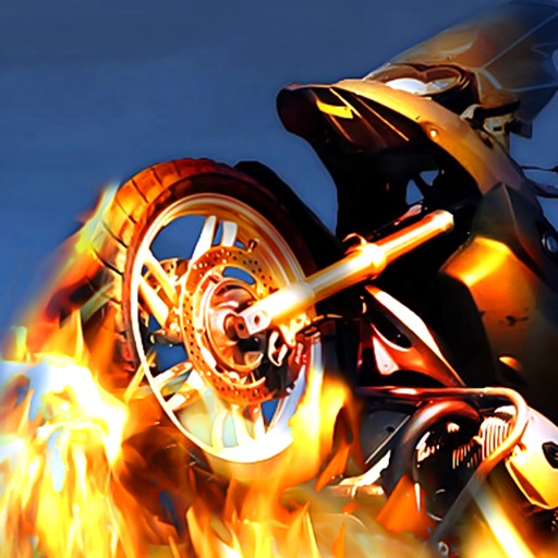A 3D Motorcycle Action Traffic Racer - Motorbike Fury Race Simulator Racing Game Free iOS App