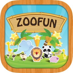 ZooFun Free - Animal Sounds and Matching Game for Kids