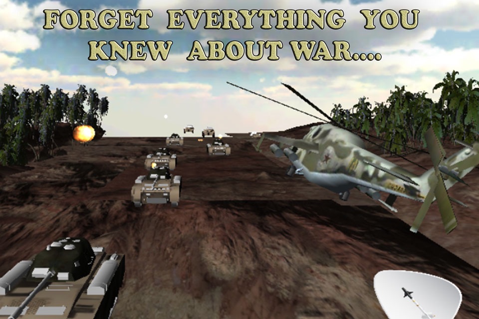 Cobra Assault Heli 3D - An Armoured Tank Crossfire Apocalypse Game screenshot 3