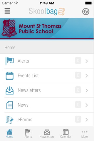 Mount St Thomas Public School - Skoolbag screenshot 2