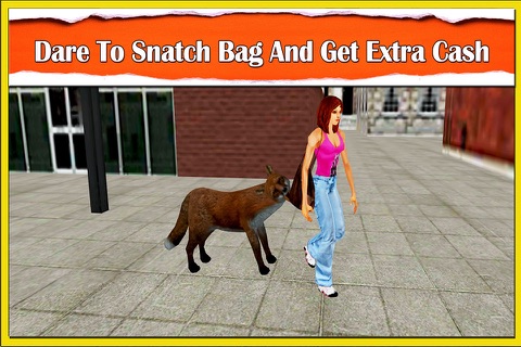Wild fox simulator 3D - Play as a red fox hunt and steal goods in the fruit stalls screenshot 2