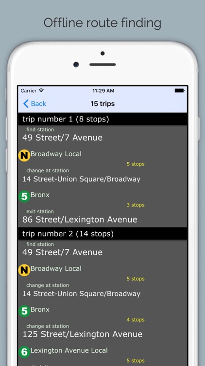 NYCSUB: New York subway and bikes offline screenshot-3