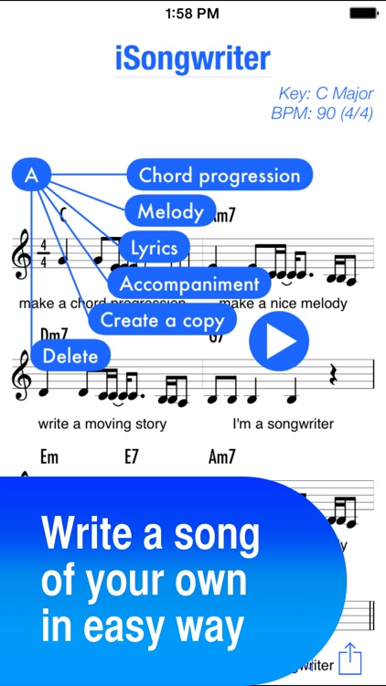 iSongwriter - You can create a song, too!