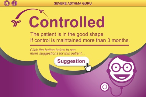 Severe Asthma Guru for iPhone screenshot 4