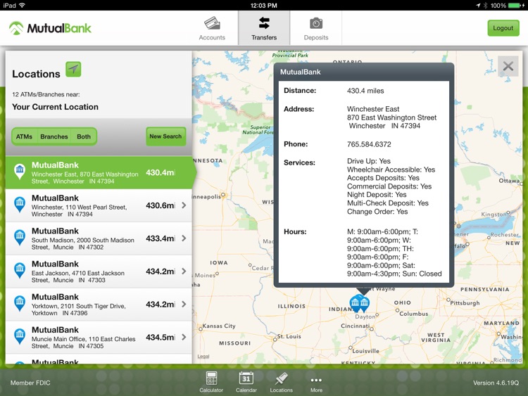 MutualBank for iPad screenshot-4