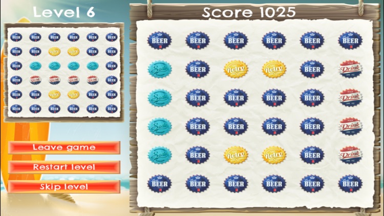Cap Liner - PRO - Slide  Rows And Match Bottle Caps Puzzle Game