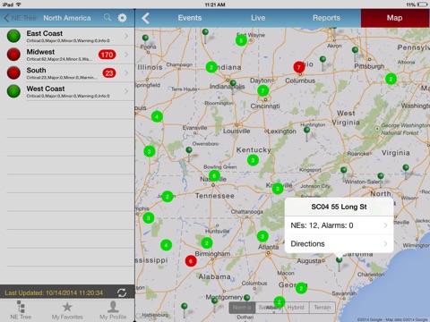 Optima Management System for iPad screenshot 2