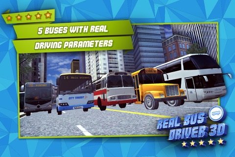 3D Real Bus Driver PRO - Realistic Car Driving and City Traffic Simulator screenshot 3
