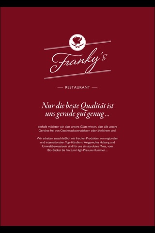 Franky's Restaurant screenshot 3