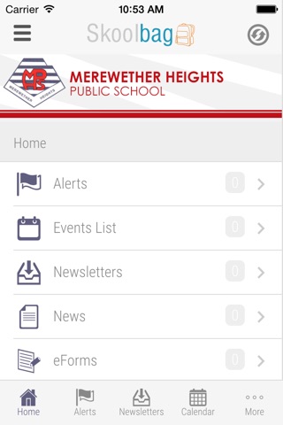 Merewether Heights Public School - Skoolbag screenshot 2