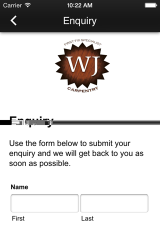 WJ Carpentry screenshot 3