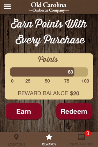 Old Carolina BBQ Co True Q App screenshot 2