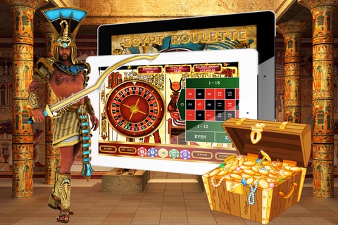 Egypt Roulette - Free VIP Las Vegas Style Mobile Casino Game screenshot 4