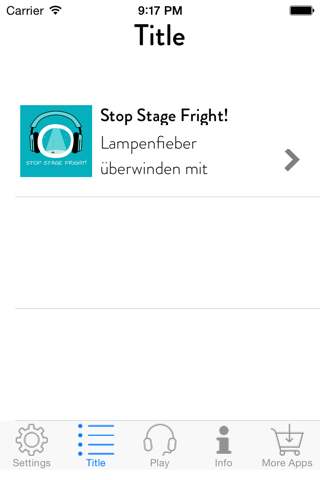 Stop Stage Fright! Lampenfieber überwinden mit Hypnose screenshot 2
