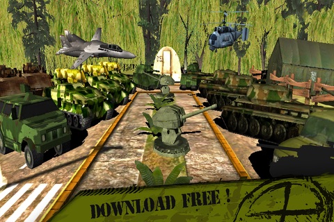 3D Parking and driving in Army training camp soldier simulator mission wargame screenshot 4