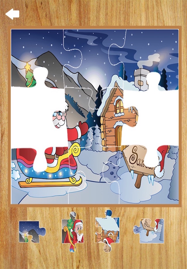 Christmas Games 3 in 1- Match Puzzle Jigsaw Puzzle and Drawing Pad screenshot 2