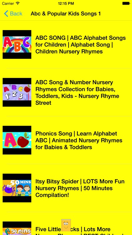 ABC 123 Nursery Rhymes and Songs