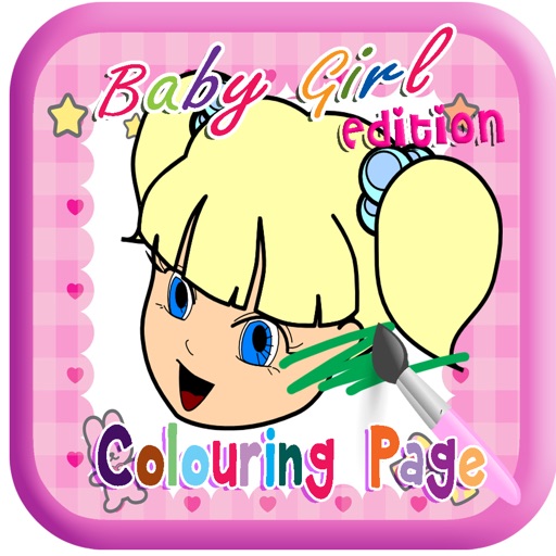 Coloring Book Babie Kids for Girl Edition iOS App