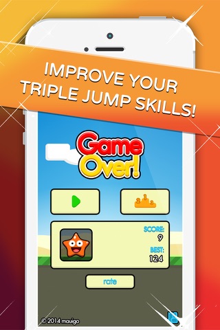 Cherry Triple Jump & Run - Really Hard and Addicting One Touch Platformer screenshot 3