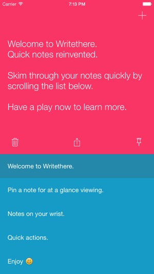 Writethere - Quick notes reinvented