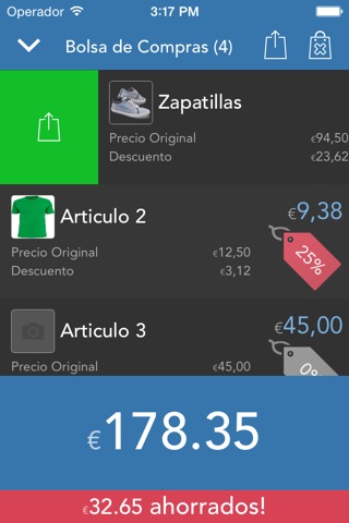 Discounter - discount, convert and track your purchases screenshot 3