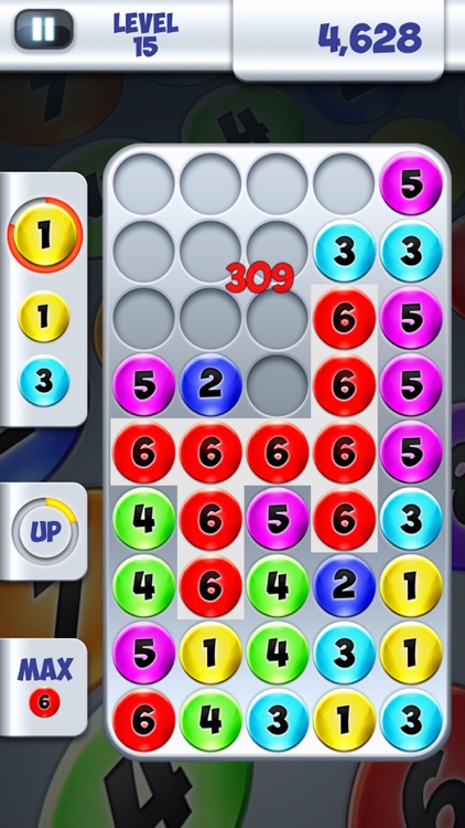 Numbers Addict 2 Candy Splash HD for iPhone, iPad & iPod Touch - Bubble Puzzle Brain & Mind IQ Challenge