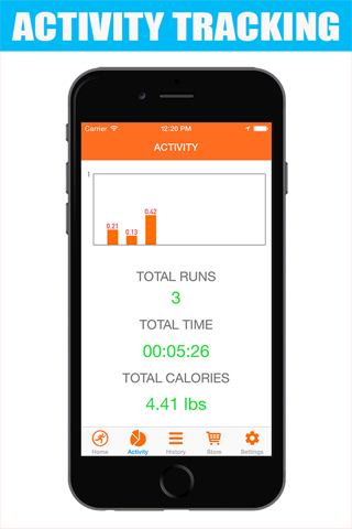 Healthy life PocketRunTracking - Activity, Calroies, Tracking, Running, Walking, Cycling, Jogging screenshot 2