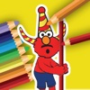 Coloring Book for Sesame edition : Street Version