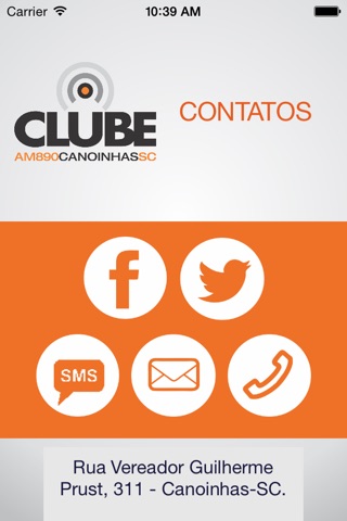 Clube Canoinhas screenshot 2