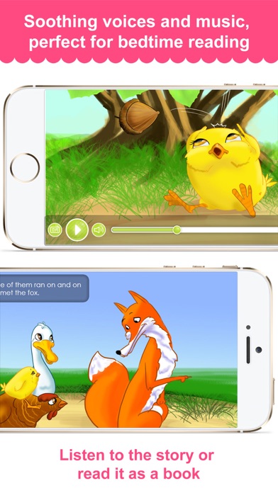 How to cancel & delete Chicken Little - Narrated Children Story from iphone & ipad 2