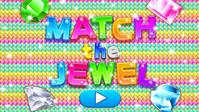 Preschool Kids Match the Jewel for Girls