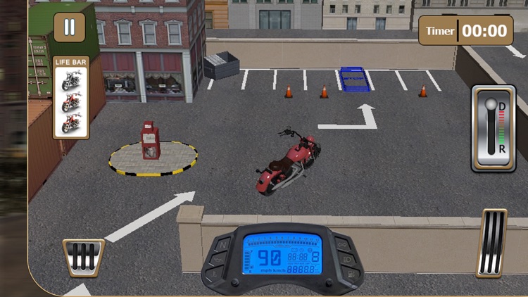 3D Heavy Bike Parking – Real rider simulator and simulation game