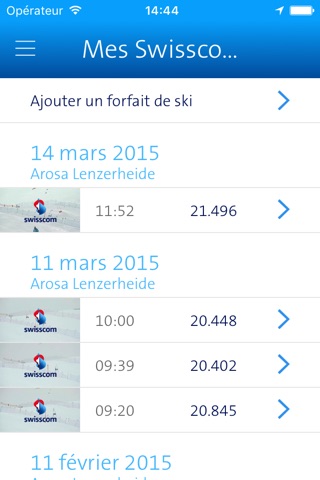 Swisscom Skimovie screenshot 4